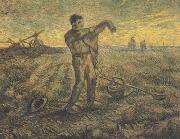 Vincent Van Gogh Evening:The End of the Day (nn04) china oil painting reproduction